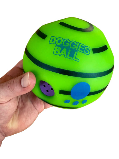 Lunova Large Interactive Squeaky Voice Ball Toy (Bite Resistant)