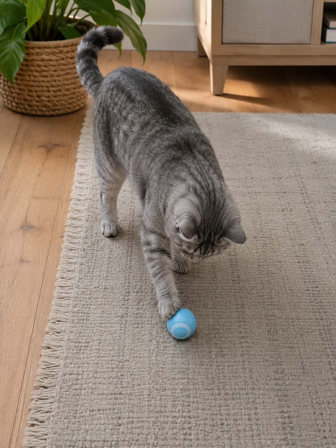 Lunova Electric Pet Toy Ball (USB Rechargeable)