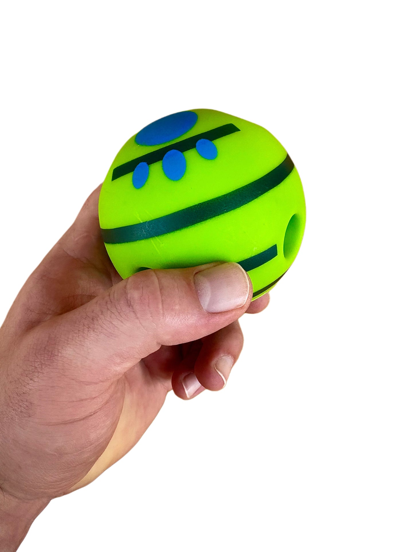 Lunova Small Interactive Squeaky Voice Ball Toy (Bite Resistant)